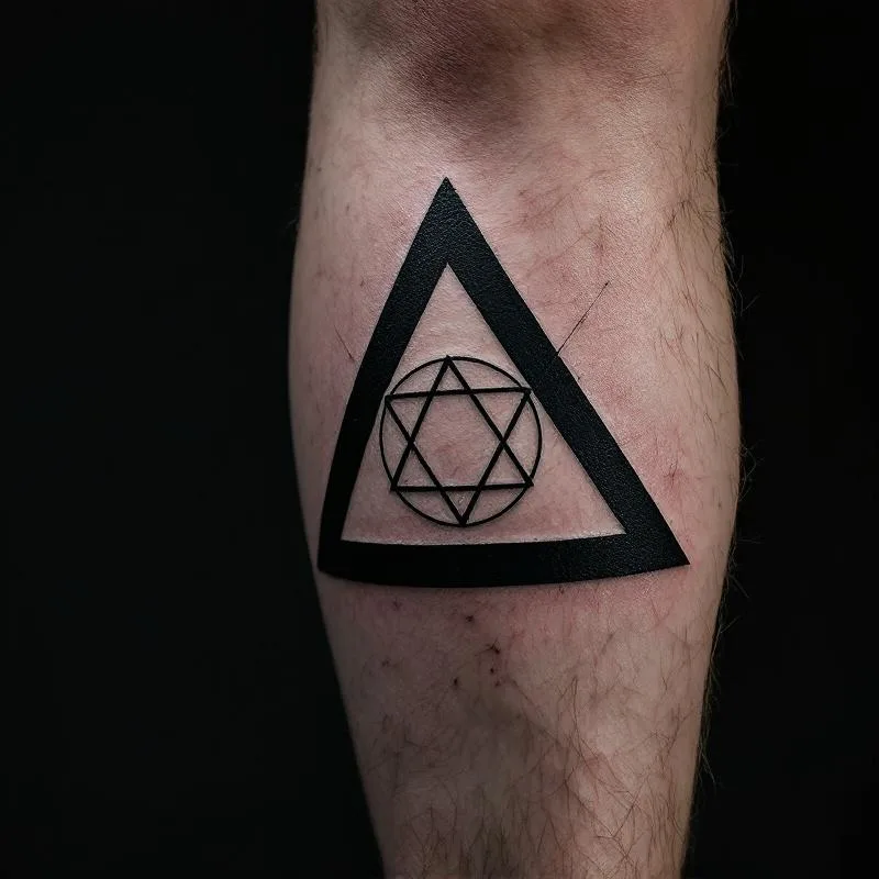 A community-generated AI tattoo design from Tattoo Genie